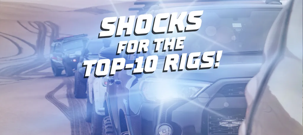 Choosing Shocks for the Top-10 SUVs and Pickup Trucks in the U.S.