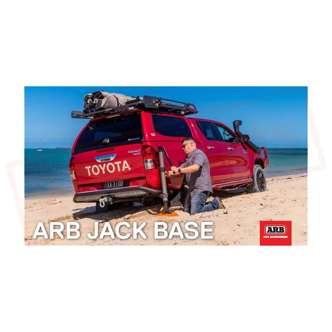 Image 1 ARB Jack Base - 15400lbs Load Capacity,HYDRAULIC JACK ARB10100111 part in Towing & Hauling category