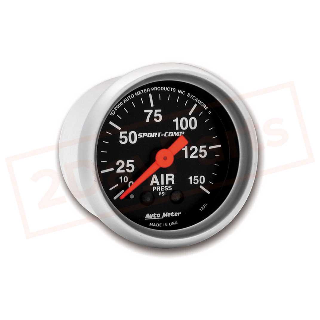 Image AutoMeter Gauge Air Pressure AUT3320 part in Gauge Sets & Dash Panels category