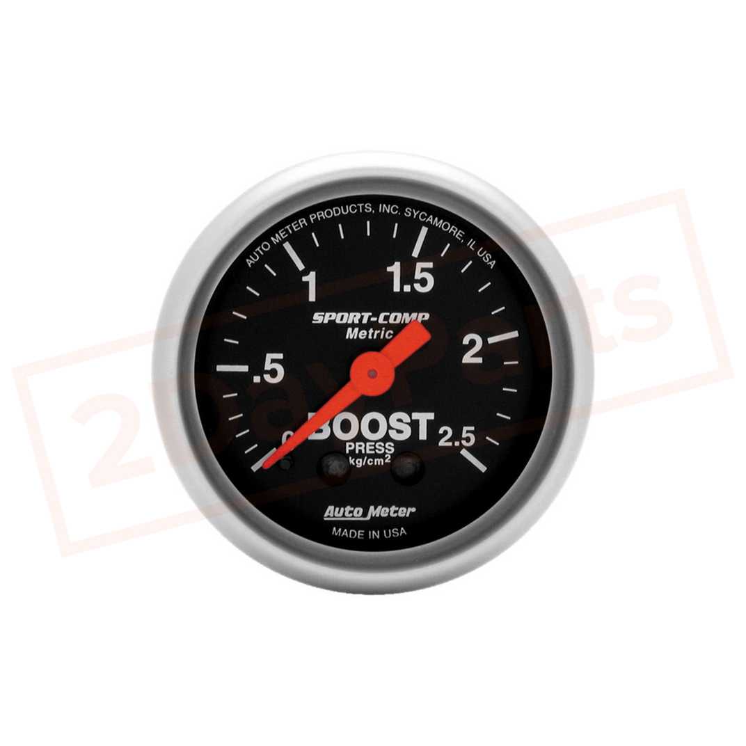 Image AutoMeter Gauge Boost AUT3303-M part in Gauge Sets & Dash Panels category