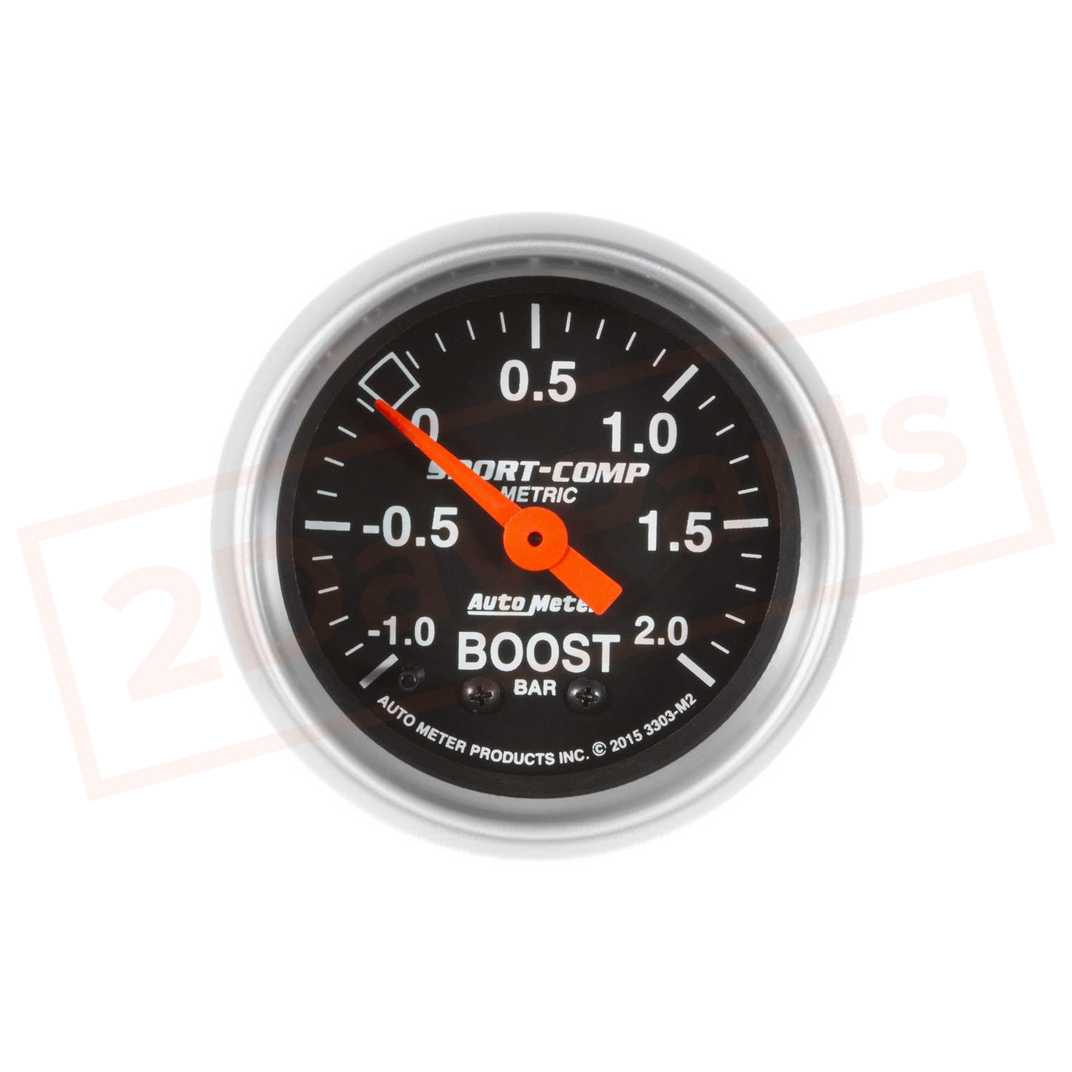 Image AutoMeter Gauge Boost AUT3303 part in Gauge Sets & Dash Panels category