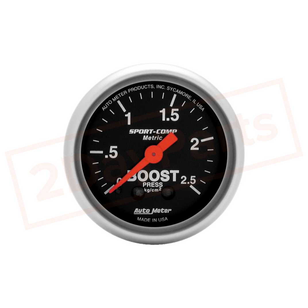 Image AutoMeter Gauge Boost AUT3304-J part in Gauge Sets & Dash Panels category