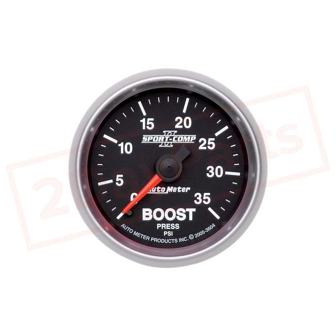 Image AutoMeter Gauge Boost AUT3604 part in Gauge Sets & Dash Panels category