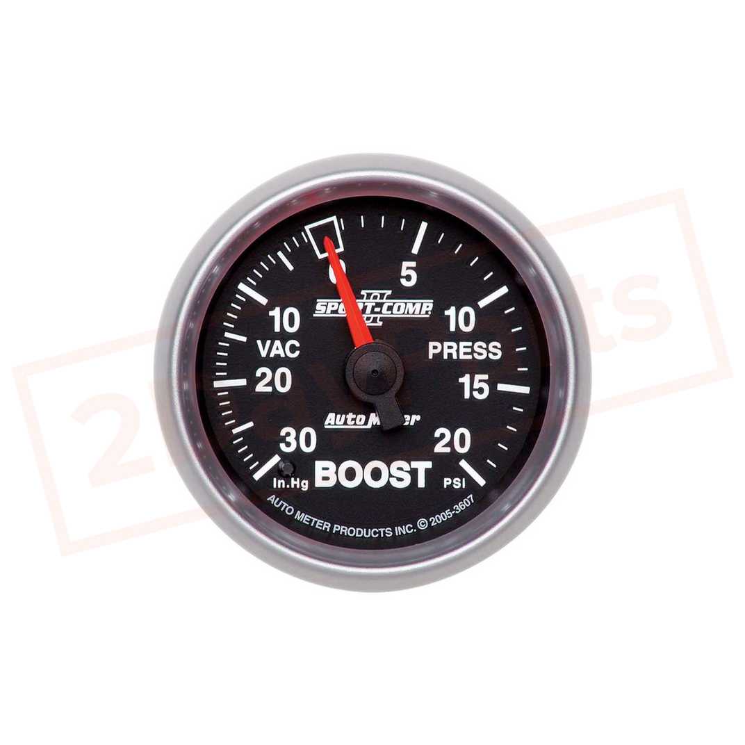 Image AutoMeter Gauge Boost AUT3607 part in Gauge Sets & Dash Panels category