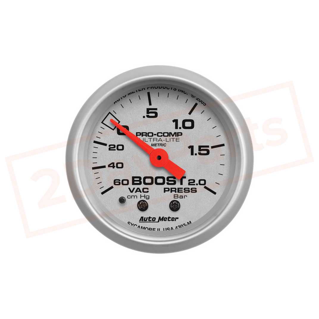 Image AutoMeter Gauge Boost AUT4303-M part in Gauge Sets & Dash Panels category