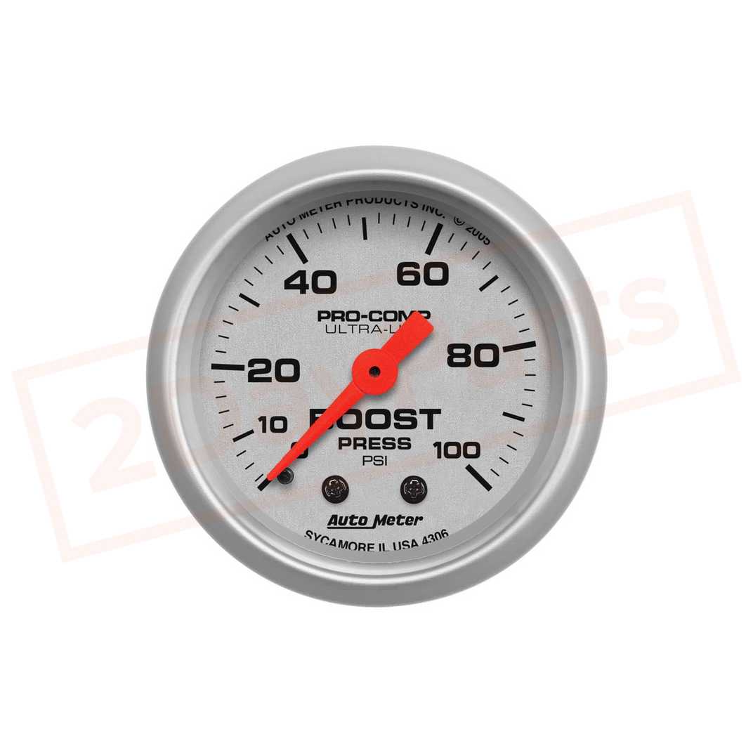 Image AutoMeter Gauge Boost AUT4306 part in Gauge Sets & Dash Panels category