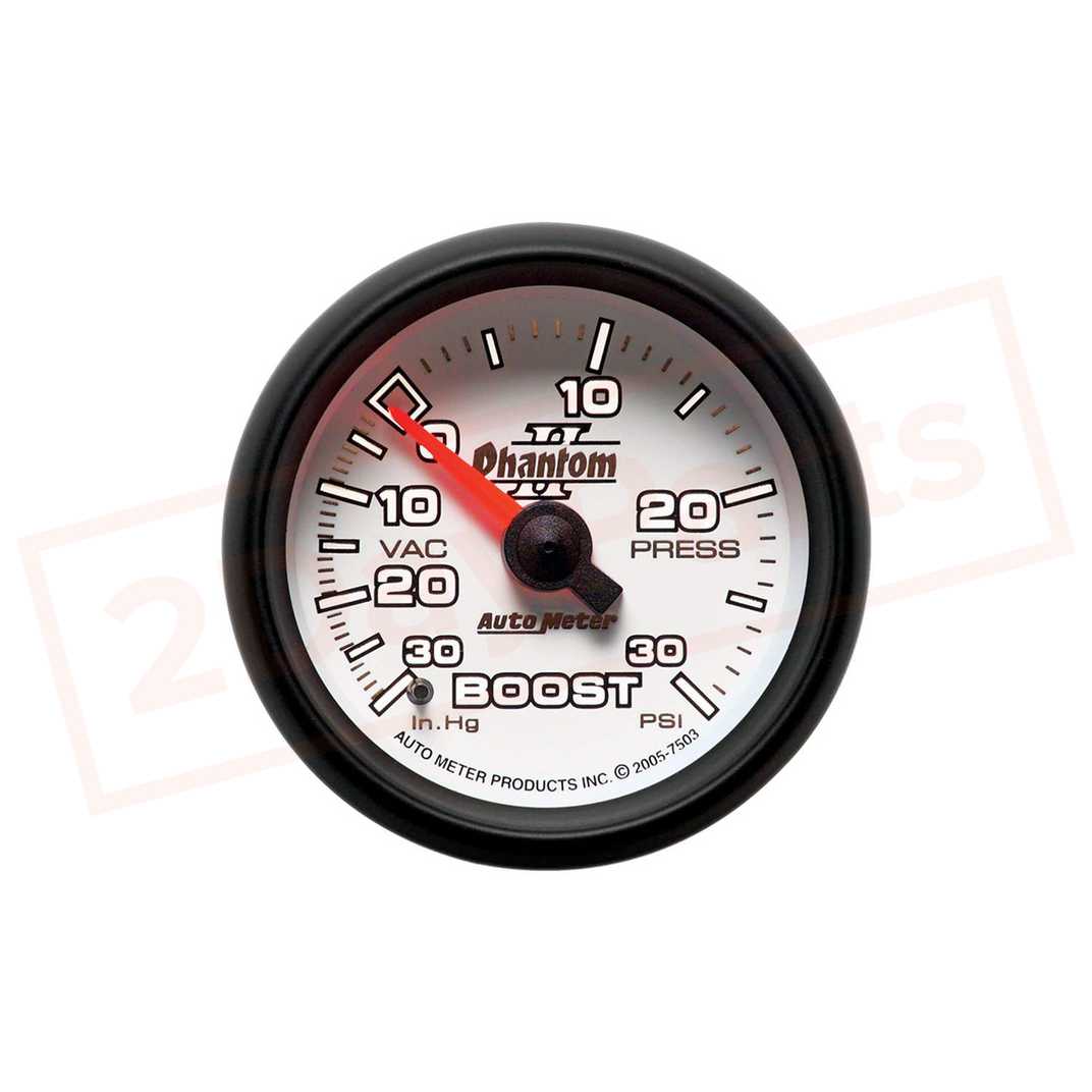 Image AutoMeter Gauge Boost AUT7503 part in Gauge Sets & Dash Panels category