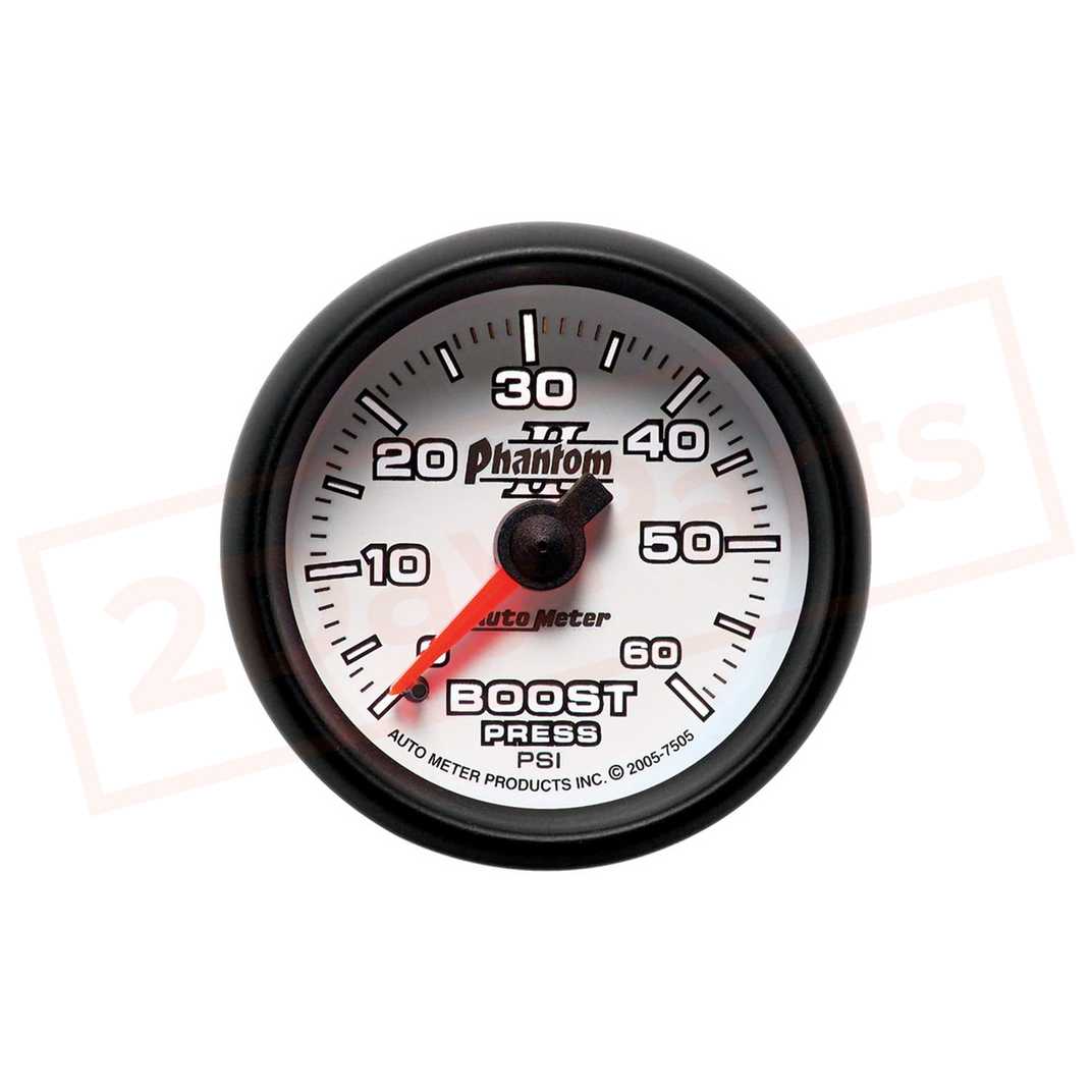 Image AutoMeter Gauge Boost AUT7505 part in Gauge Sets & Dash Panels category