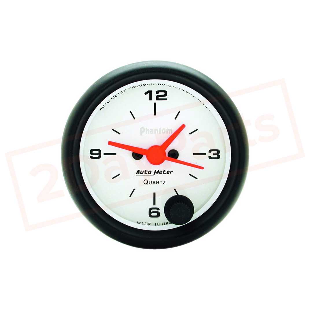 Image AutoMeter Gauge Clock AUT5785 part in Gauge Sets & Dash Panels category