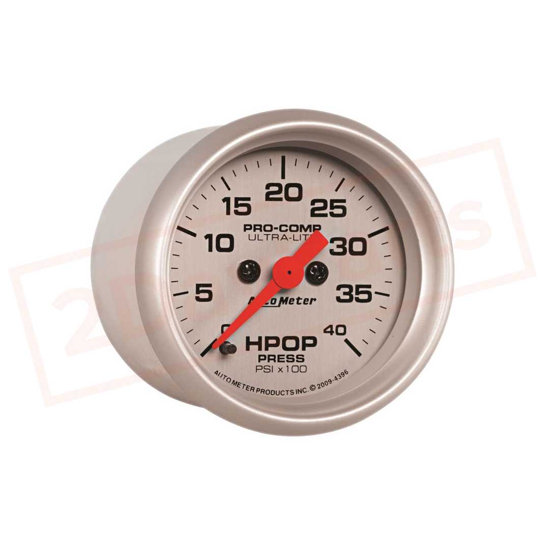 Image AutoMeter Gauge High Press Oil Pump AUT4396 part in Gauge Sets & Dash Panels category