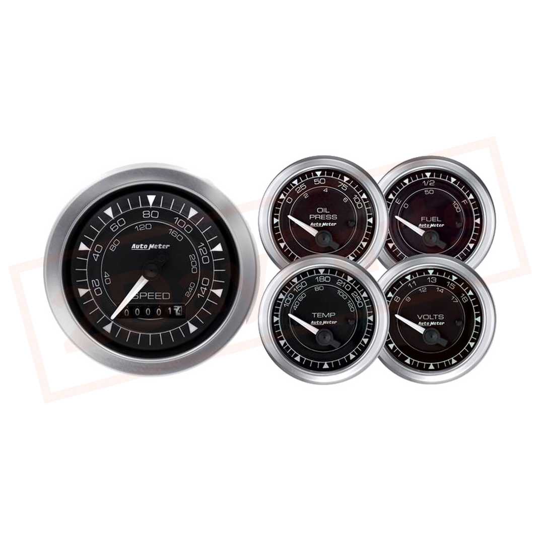 Image AutoMeter Gauge Kit AUT8100 part in Gauge Sets & Dash Panels category