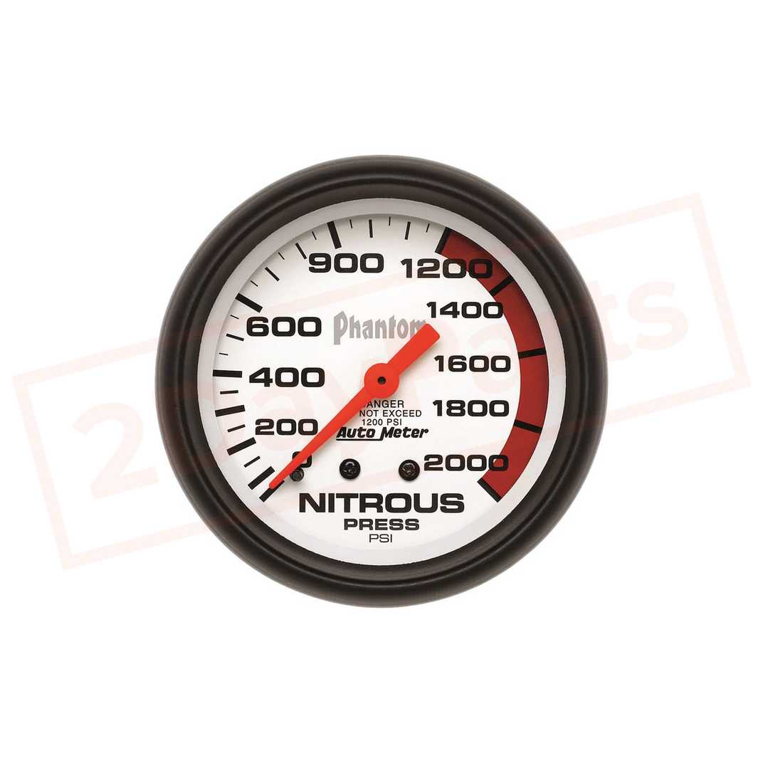 Image AutoMeter Gauge Nitrous Press AUT5828 part in Gauge Sets & Dash Panels category