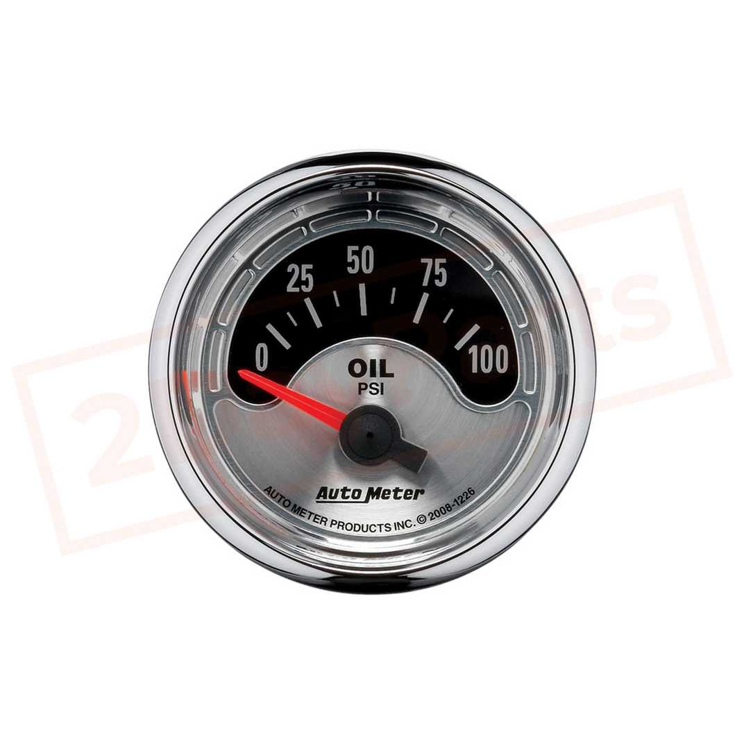 Image AutoMeter Gauge Oil Press AUT1226 part in Gauge Sets & Dash Panels category