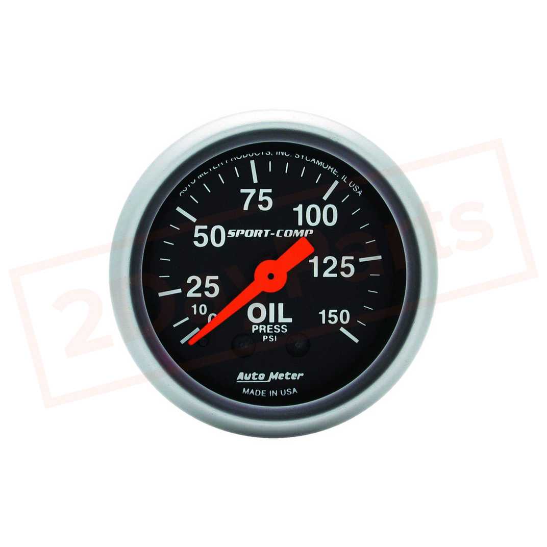 Image AutoMeter Gauge Oil Press AUT3323 part in Gauge Sets & Dash Panels category