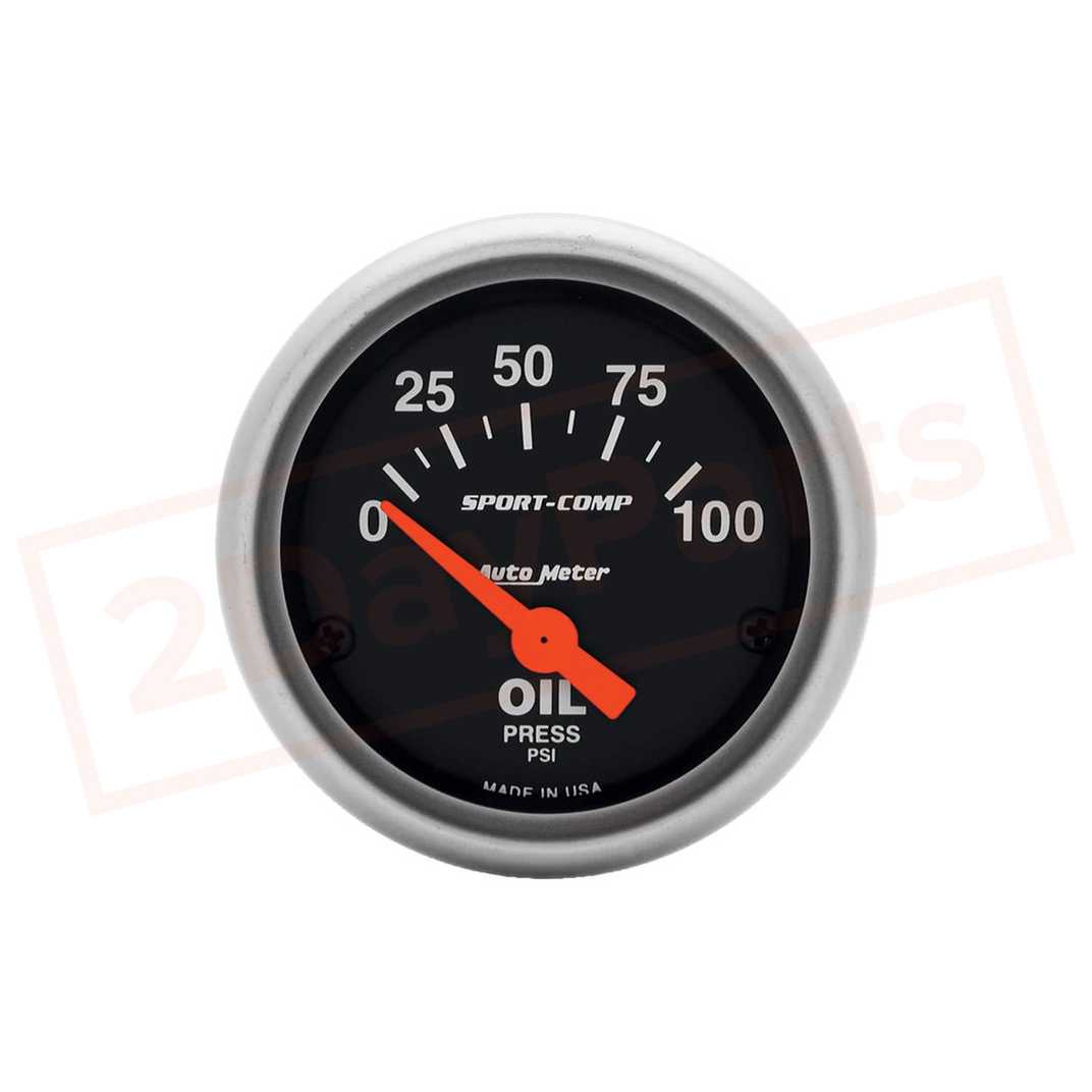 Image AutoMeter Gauge Oil Press AUT3327 part in Gauge Sets & Dash Panels category