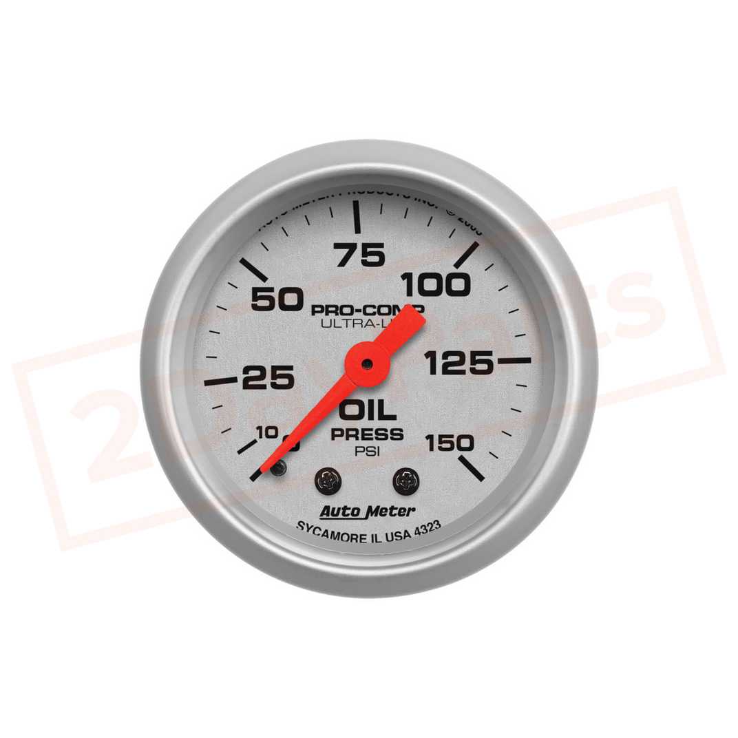 Image AutoMeter Gauge Oil Press AUT4323 part in Gauge Sets & Dash Panels category