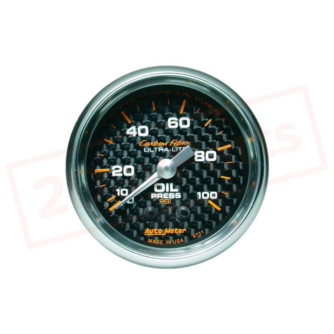 Image AutoMeter Gauge Oil Press AUT4721 part in Gauge Sets & Dash Panels category