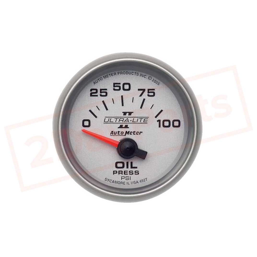 Image AutoMeter Gauge Oil Press AUT4927 part in Gauge Sets & Dash Panels category