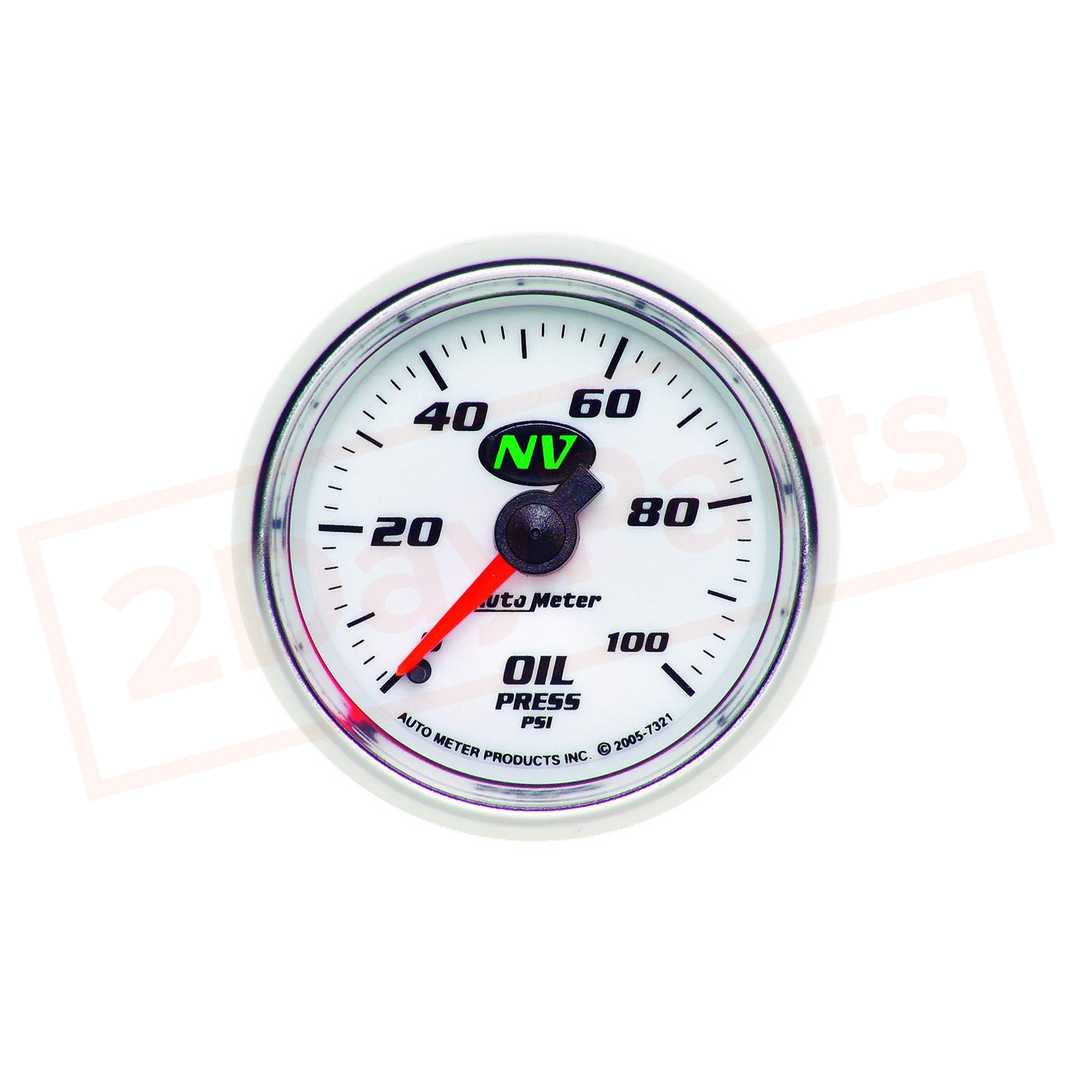 Image AutoMeter Gauge Oil Press AUT7321 part in Gauge Sets & Dash Panels category