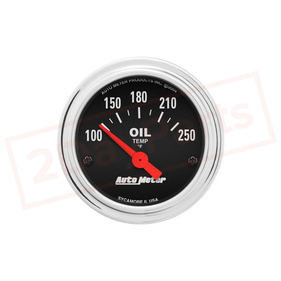 Image AutoMeter Gauge Oil Temp AUT2542 part in Gauge Sets & Dash Panels category