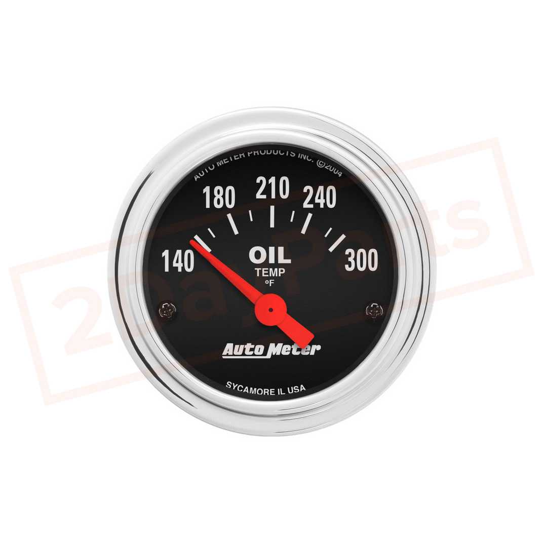 Image AutoMeter Gauge Oil Temp AUT2543 part in Gauge Sets & Dash Panels category