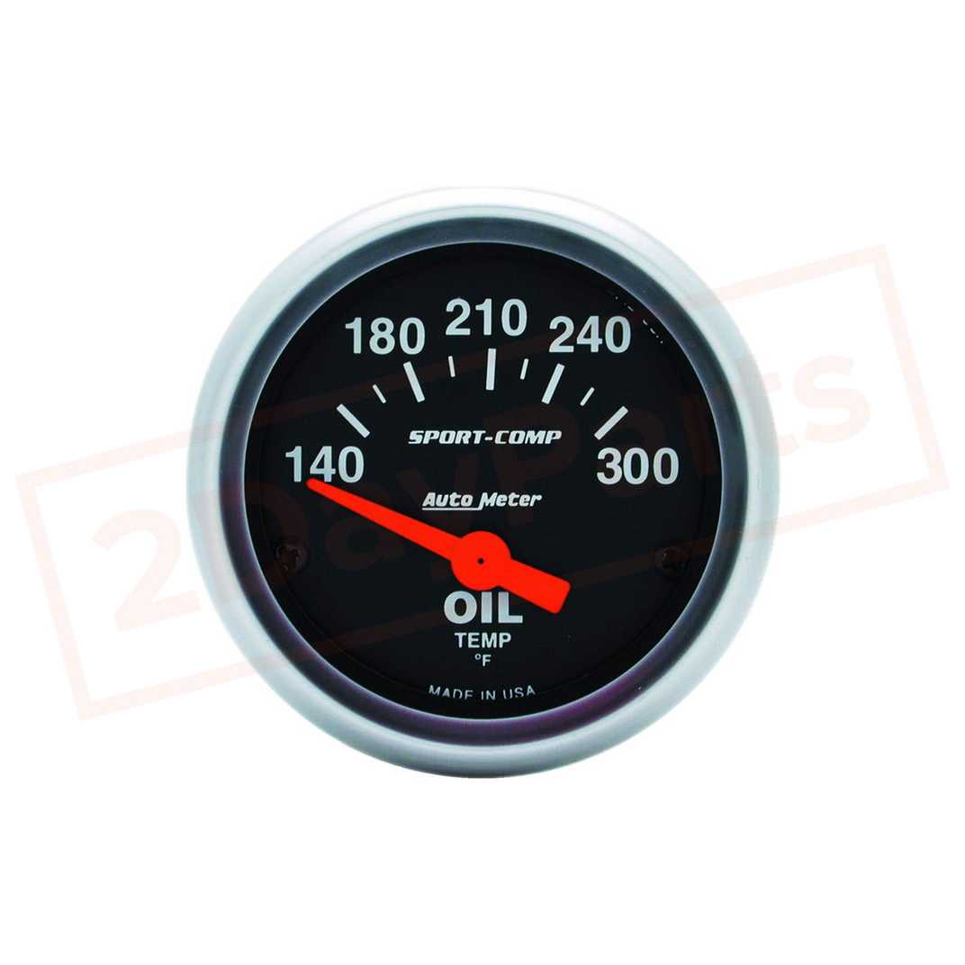 Image AutoMeter Gauge Oil Temp AUT3348 part in Gauge Sets & Dash Panels category