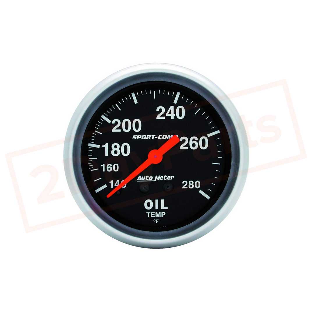 Image AutoMeter Gauge Oil Temp AUT3441 part in Gauge Sets & Dash Panels category