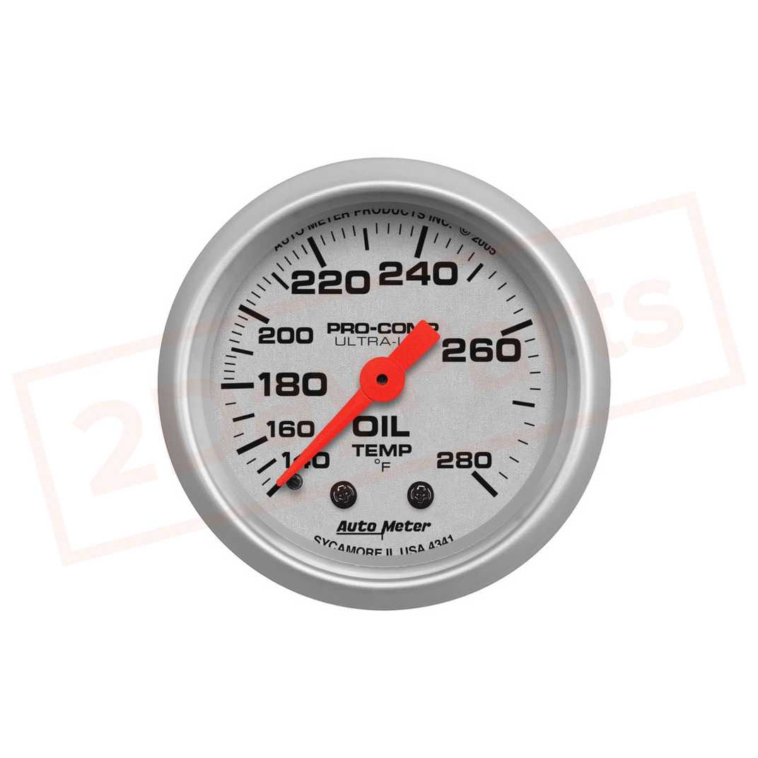 Image AutoMeter Gauge Oil Temp AUT4341 part in Gauge Sets & Dash Panels category