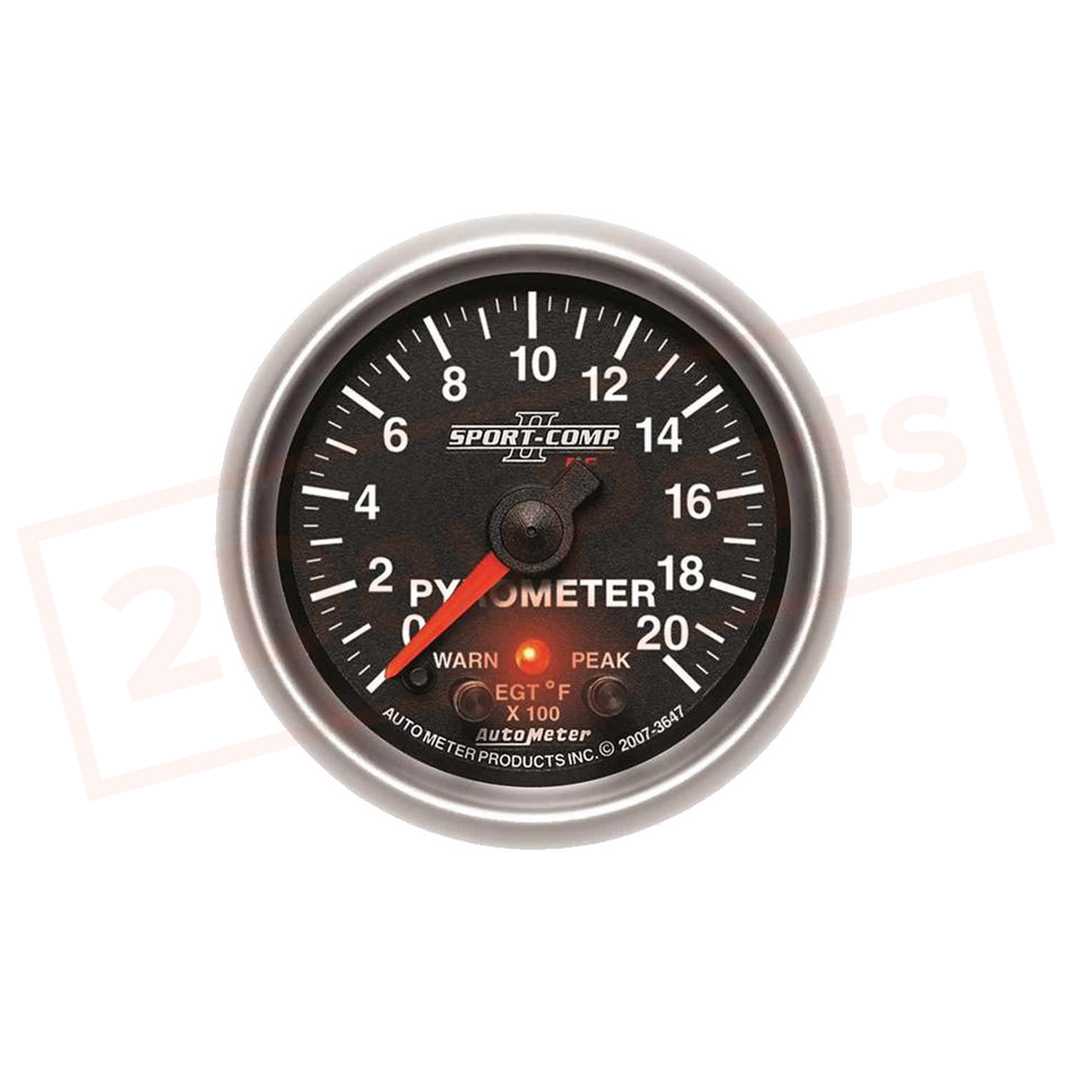 Image AutoMeter Gauge Pyrometer (EGT) AUT3647 part in Gauge Sets & Dash Panels category