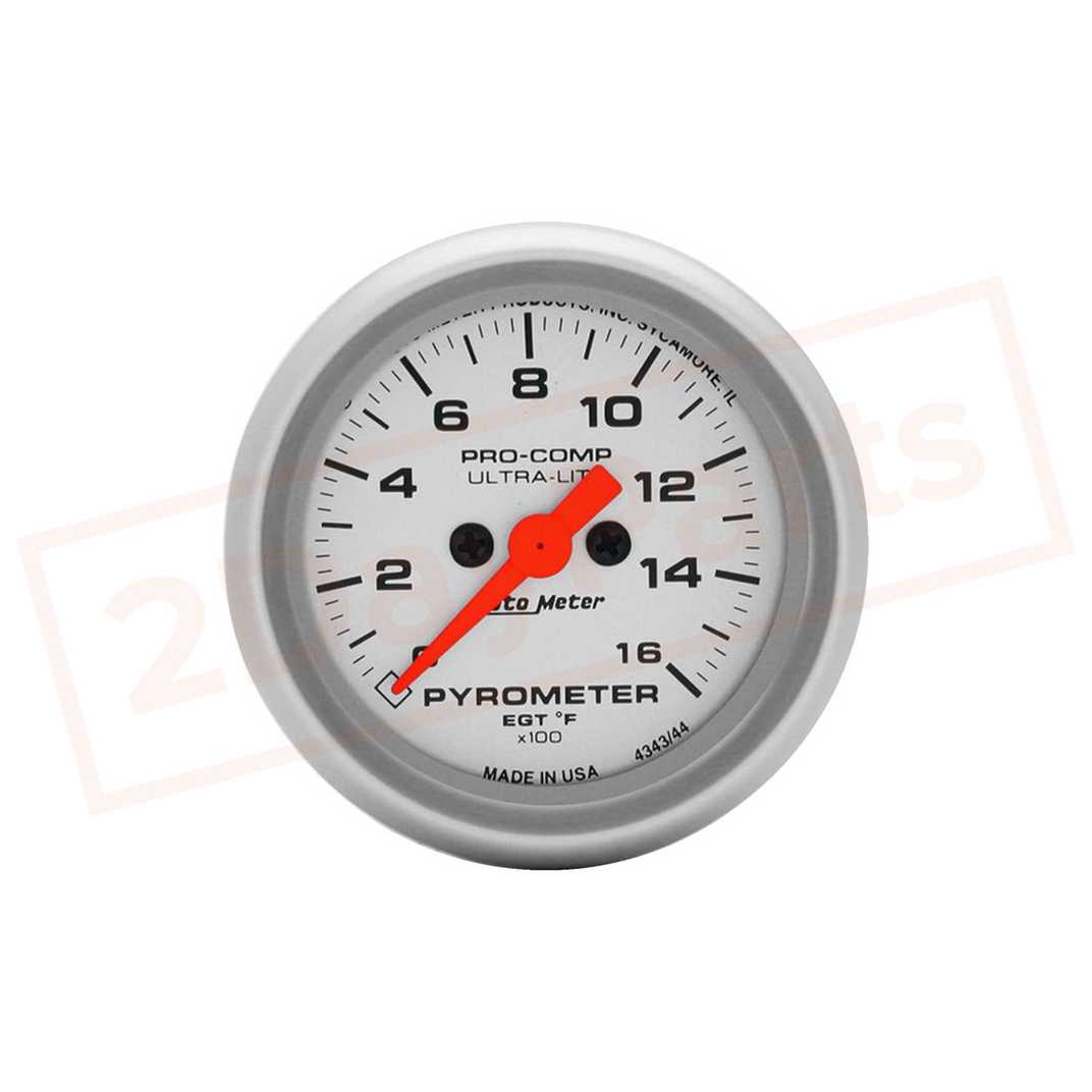 Image AutoMeter Gauge Pyrometer (EGT) AUT4344 part in Gauge Sets & Dash Panels category