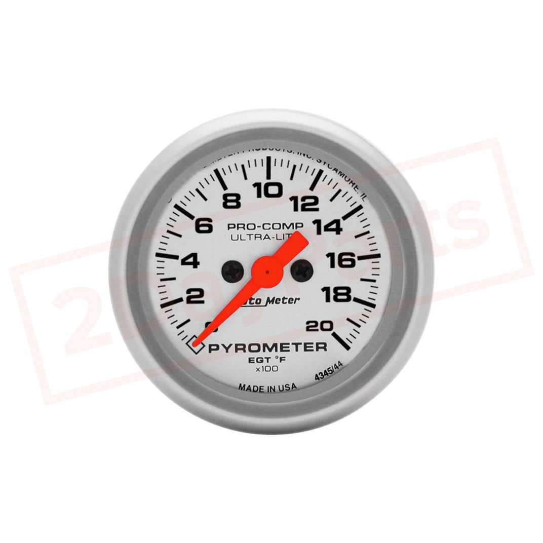 Image AutoMeter Gauge Pyrometer (EGT) AUT4345 part in Gauge Sets & Dash Panels category