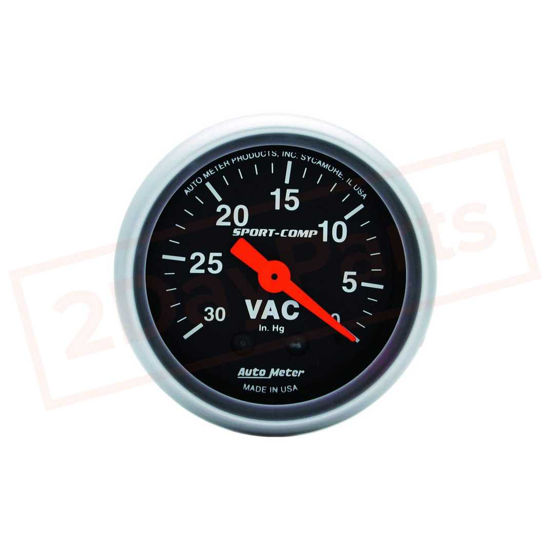 Image AutoMeter Gauge Vacuum AUT3384 part in Gauge Sets & Dash Panels category