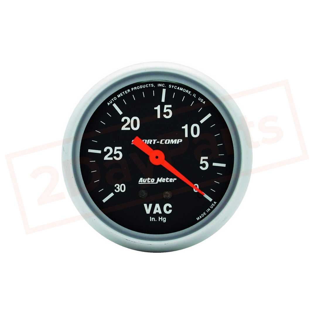 Image AutoMeter Gauge Vacuum AUT3484 part in Gauge Sets & Dash Panels category