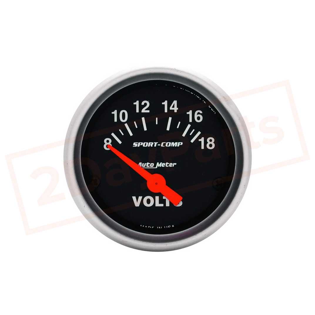 Image AutoMeter Gauge Voltmeter AUT3391 part in Gauge Sets & Dash Panels category