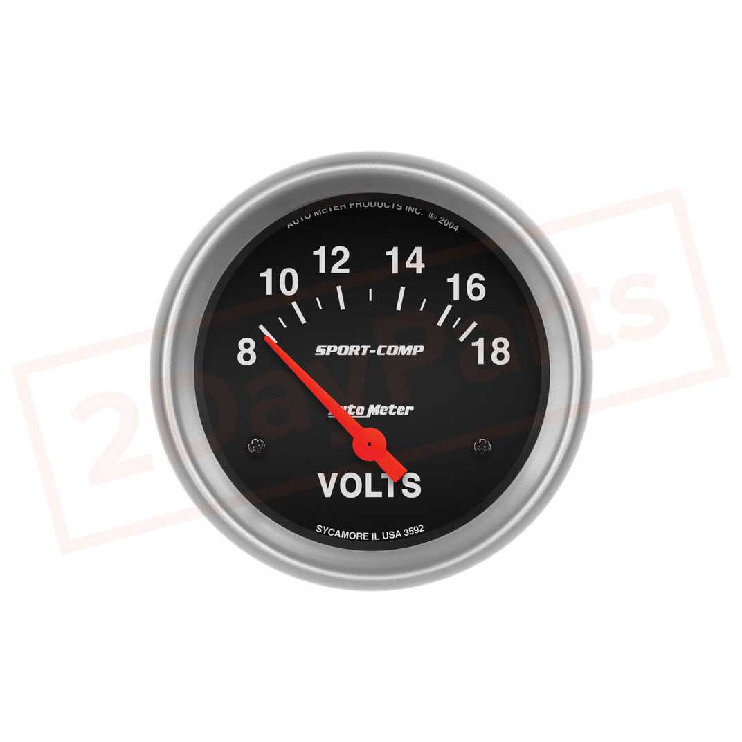 Image AutoMeter Gauge Voltmeter AUT3592 part in Gauge Sets & Dash Panels category