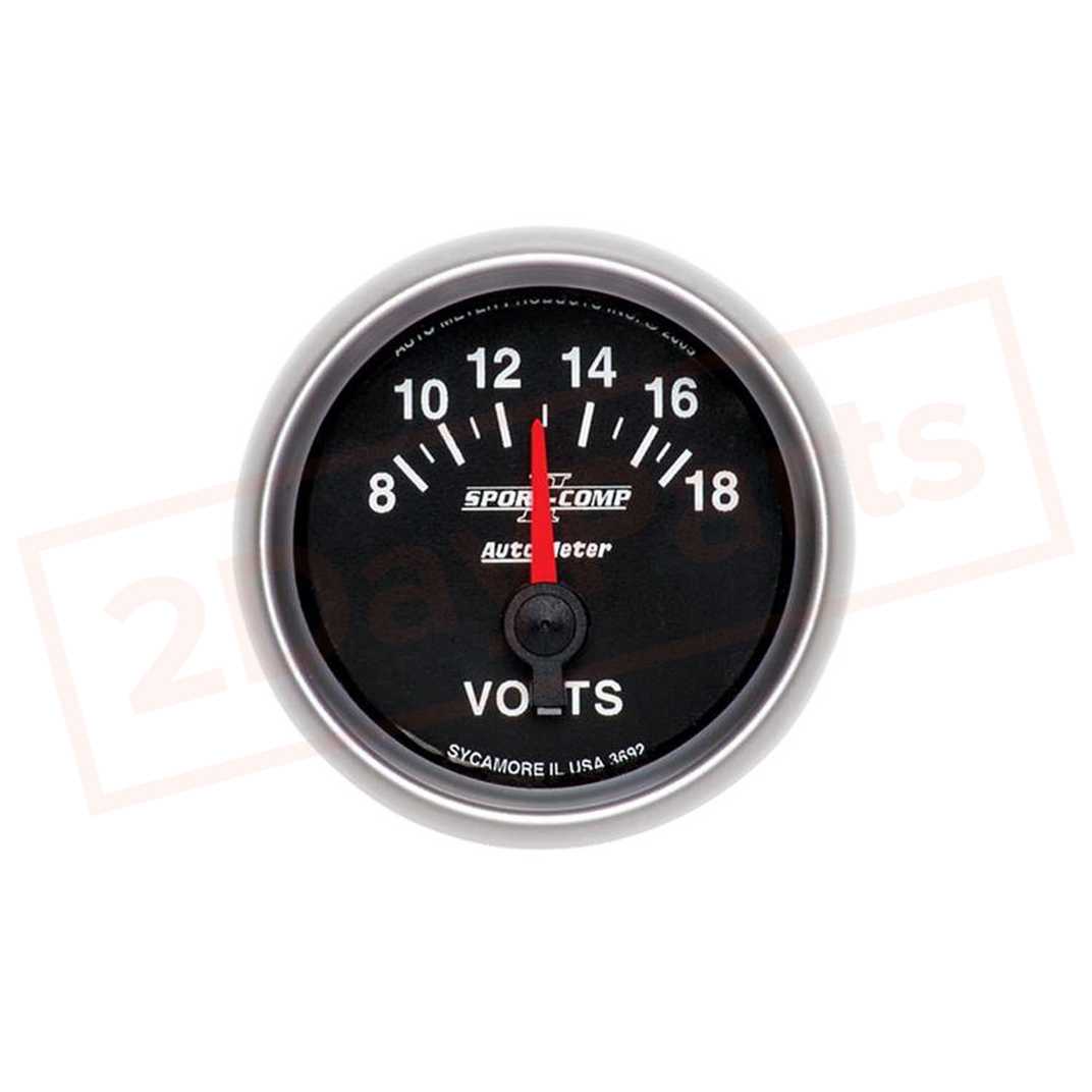 Image AutoMeter Gauge Voltmeter AUT3692 part in Gauge Sets & Dash Panels category