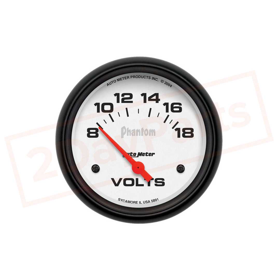 Image AutoMeter Gauge Voltmeter AUT5891 part in Gauge Sets & Dash Panels category