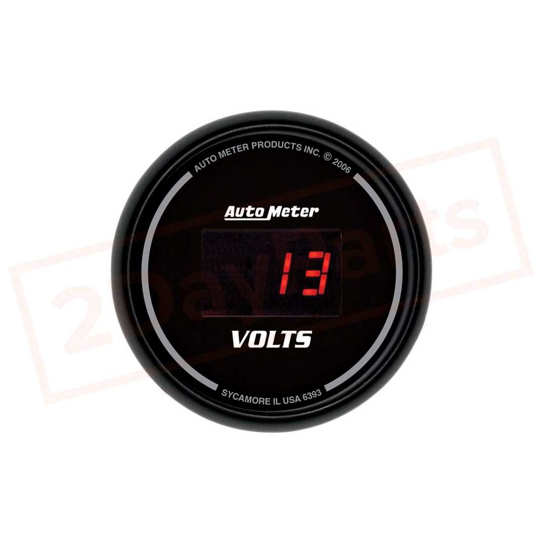 Image AutoMeter Gauge Voltmeter AUT6393 part in Gauge Sets & Dash Panels category