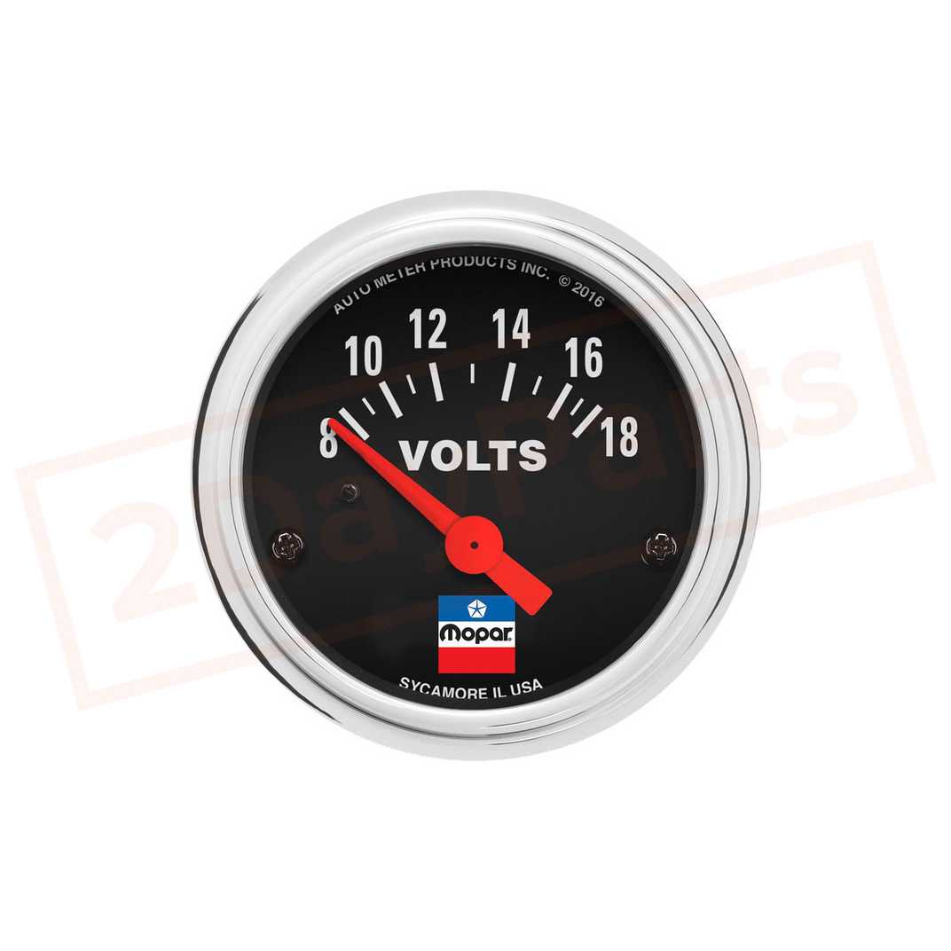 Image AutoMeter Gauge Voltmeter AUT880788 part in Gauge Sets & Dash Panels category