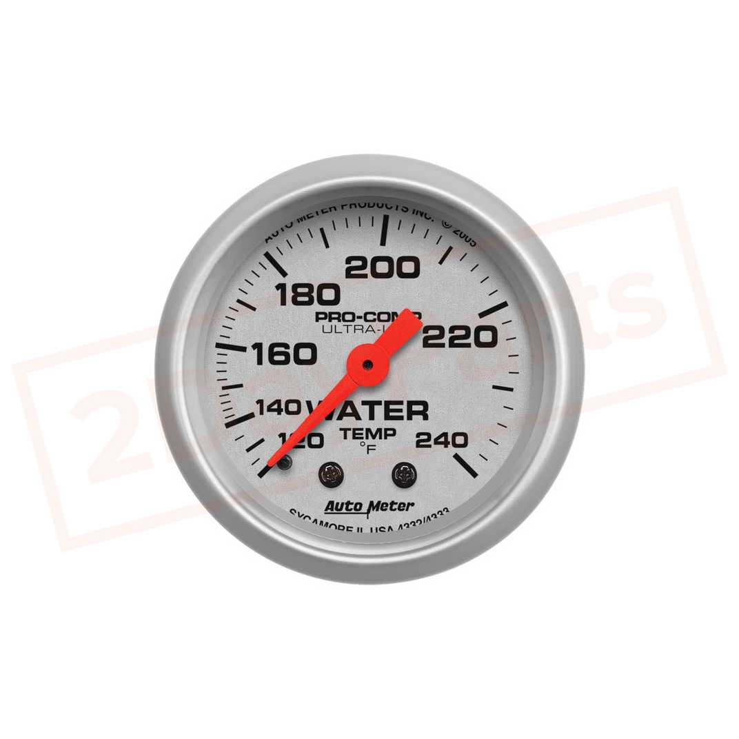 Image AutoMeter Gauge Water Temp AUT4332 part in Gauge Sets & Dash Panels category