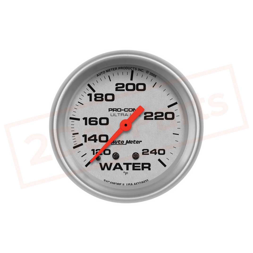 Image AutoMeter Gauge Water Temp AUT4433 part in Gauge Sets & Dash Panels category