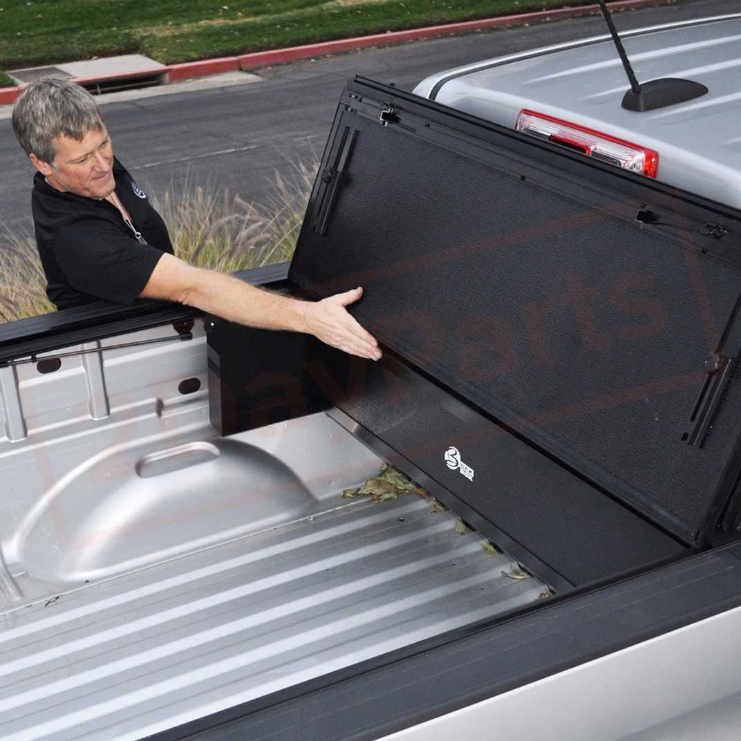 Image BAK Industries BAKBox 2 Tonneau Toolbox fits Chevrolet 15-17 Colorado part in Truck Bed Accessories category