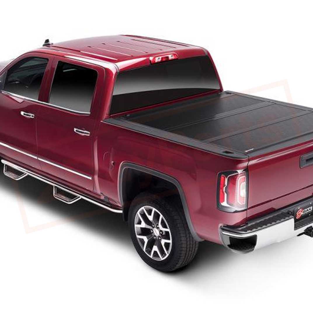 Image BAK Industries BAKFlip FiberMax Tonneau Cover fits Ford 2004-2014 F-150 part in Truck Bed Accessories category