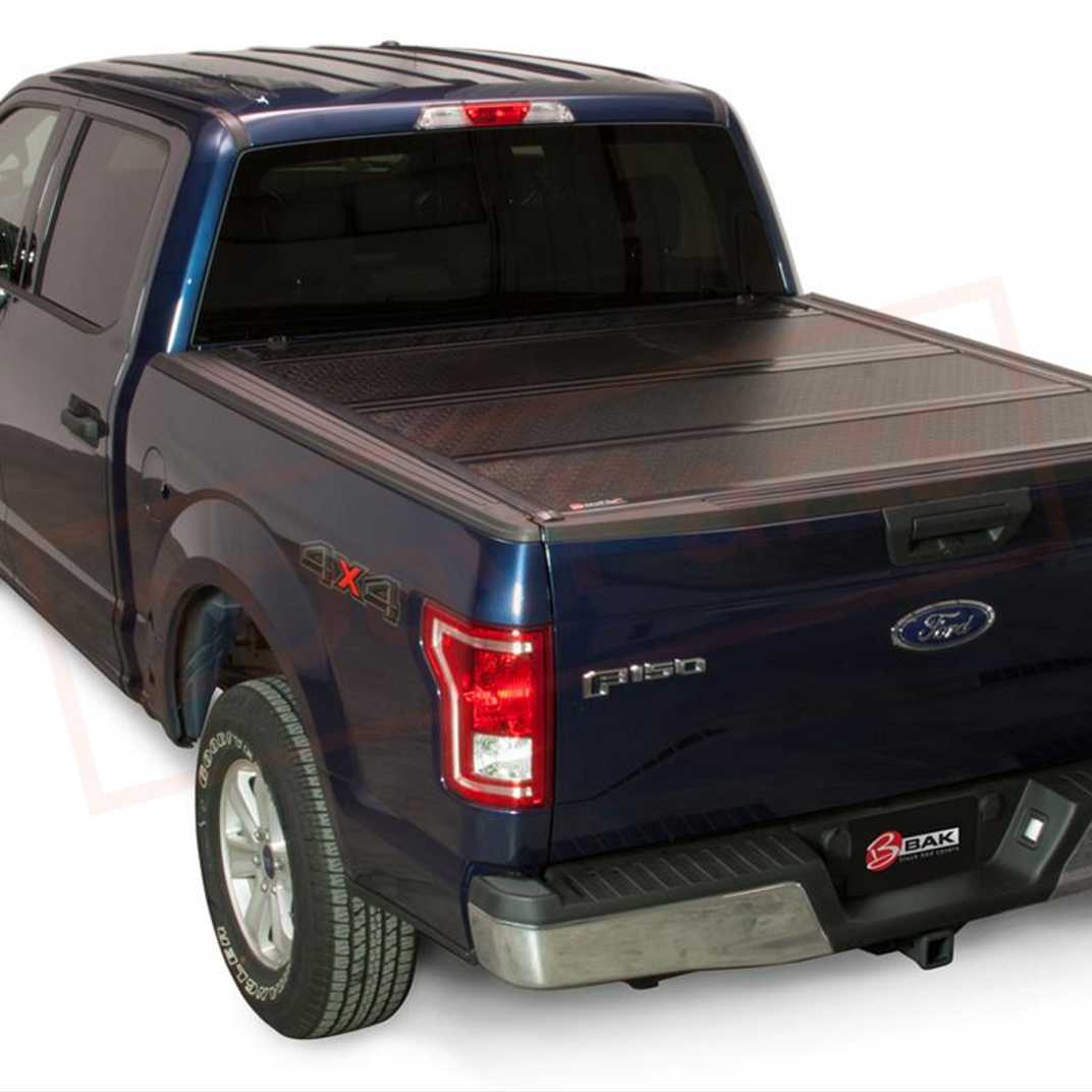 Image BAK Industries BAKFlip FiberMax Tonneau Cover fits Ford 2017 F-350 part in Truck Bed Accessories category