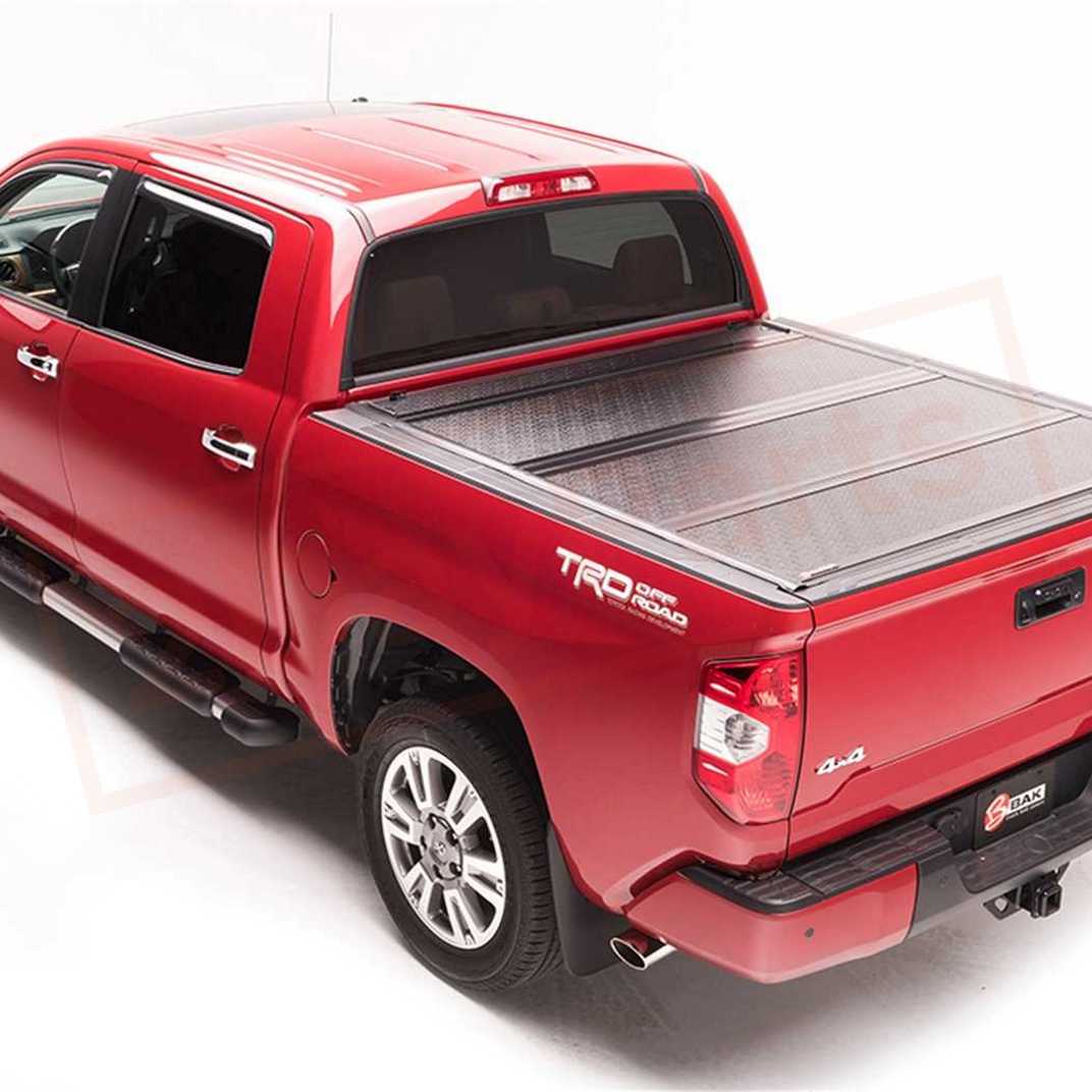 Image BAK Industries BAKFlip G2 Tonneau Cover fits Nissan Titan 2017-2021 part in Truck Bed Accessories category