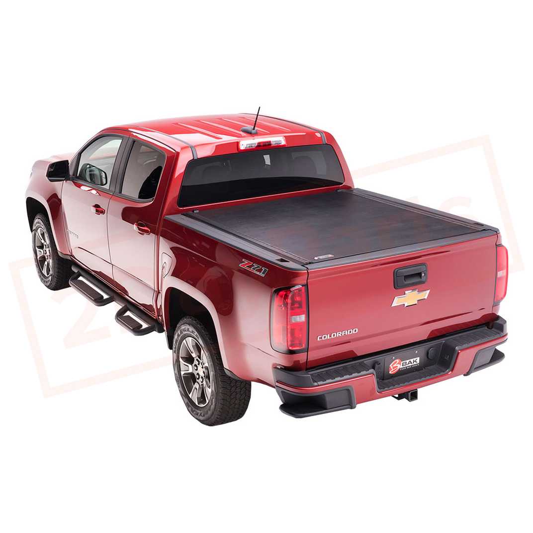 Image BAK Industries Revolver X2 Tonneau Cover fits Chevrolet 2015-2017 Colorado part in Truck Bed Accessories category