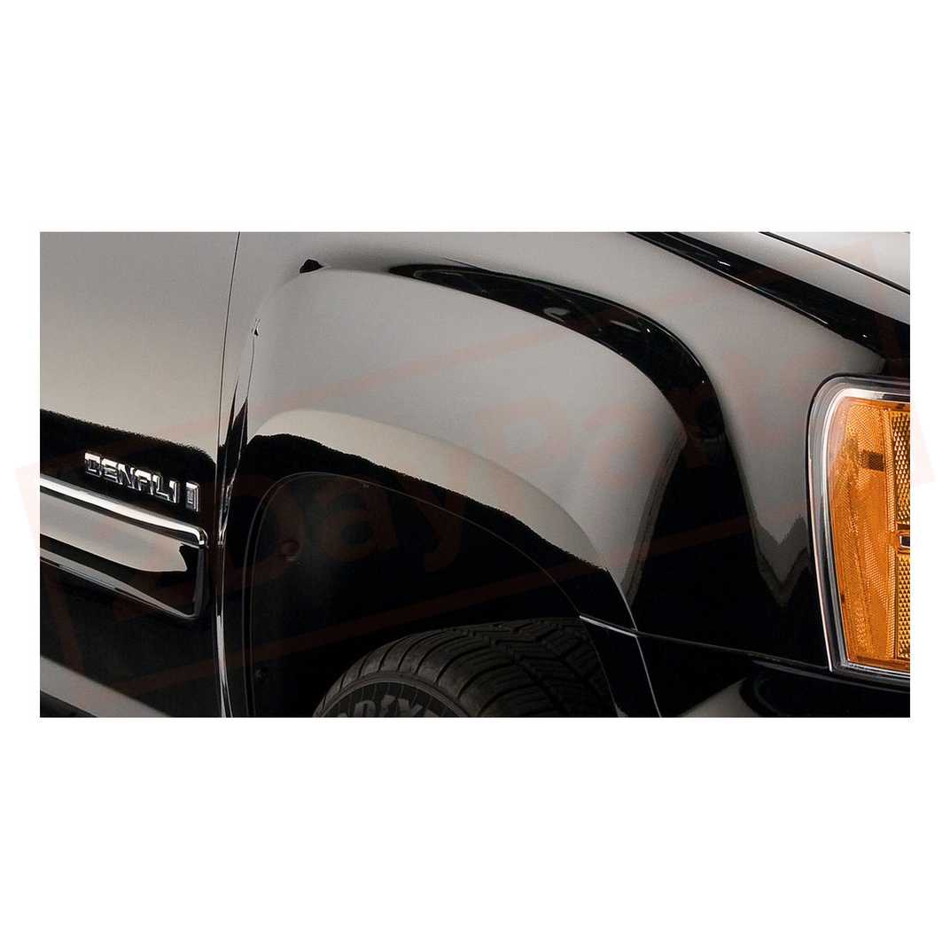 Image 1 Bushwacker Fender Flare Front fits 2007-13 GMC Sierra 1500 part in Fenders category