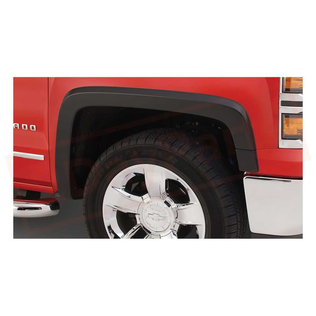 Image Bushwacker Fender Flare Front fits 2007-14 Chevrolet Silverado 2500 HD part in Fenders category