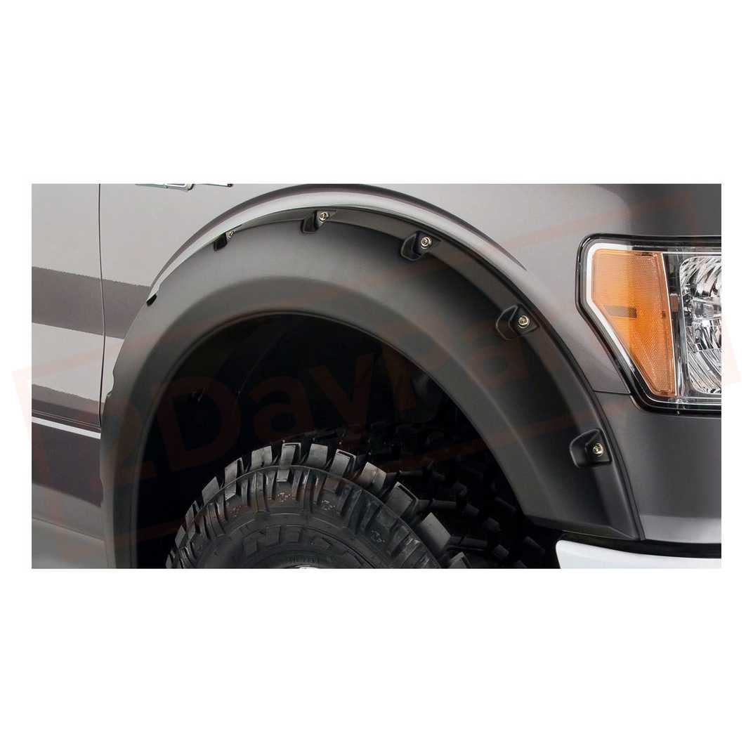 Image Bushwacker Fender Flare Front fits 2011-2016 Ford F-250 Super Duty part in Fenders category