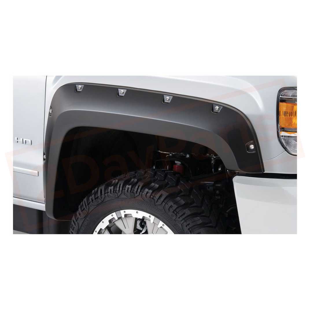 Image Bushwacker Fender Flare Front fits 2015-19 GMC Sierra 2500 HD part in Fenders category